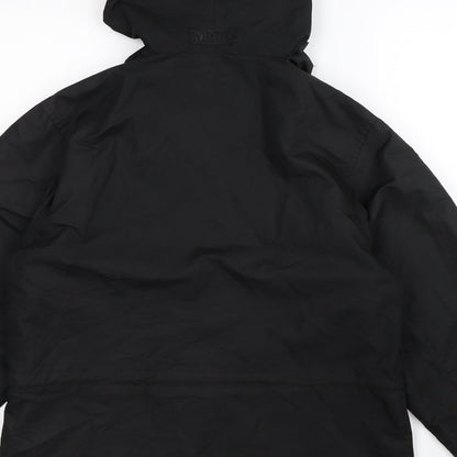 Womens UK Size 10 Mountain Life Black Jacket