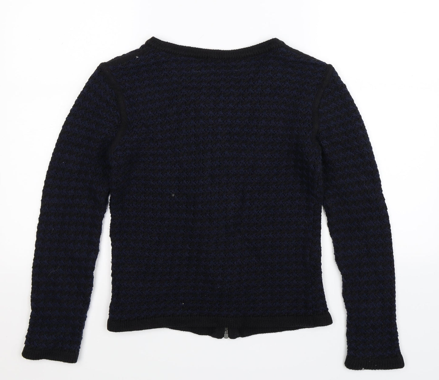 La Redoute Womens Blue  Knit Cardigan Jumper Size 10