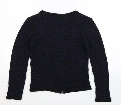 La Redoute Womens Blue  Knit Cardigan Jumper Size 10