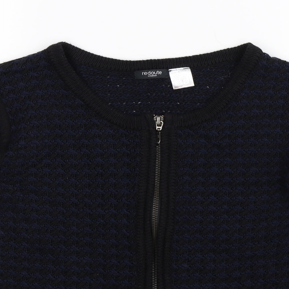 La Redoute Womens Blue  Knit Cardigan Jumper Size 10