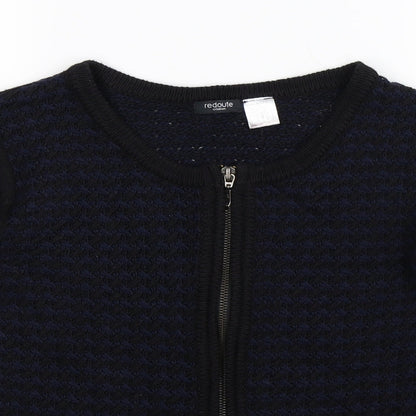 La Redoute Womens Blue  Knit Cardigan Jumper Size 10