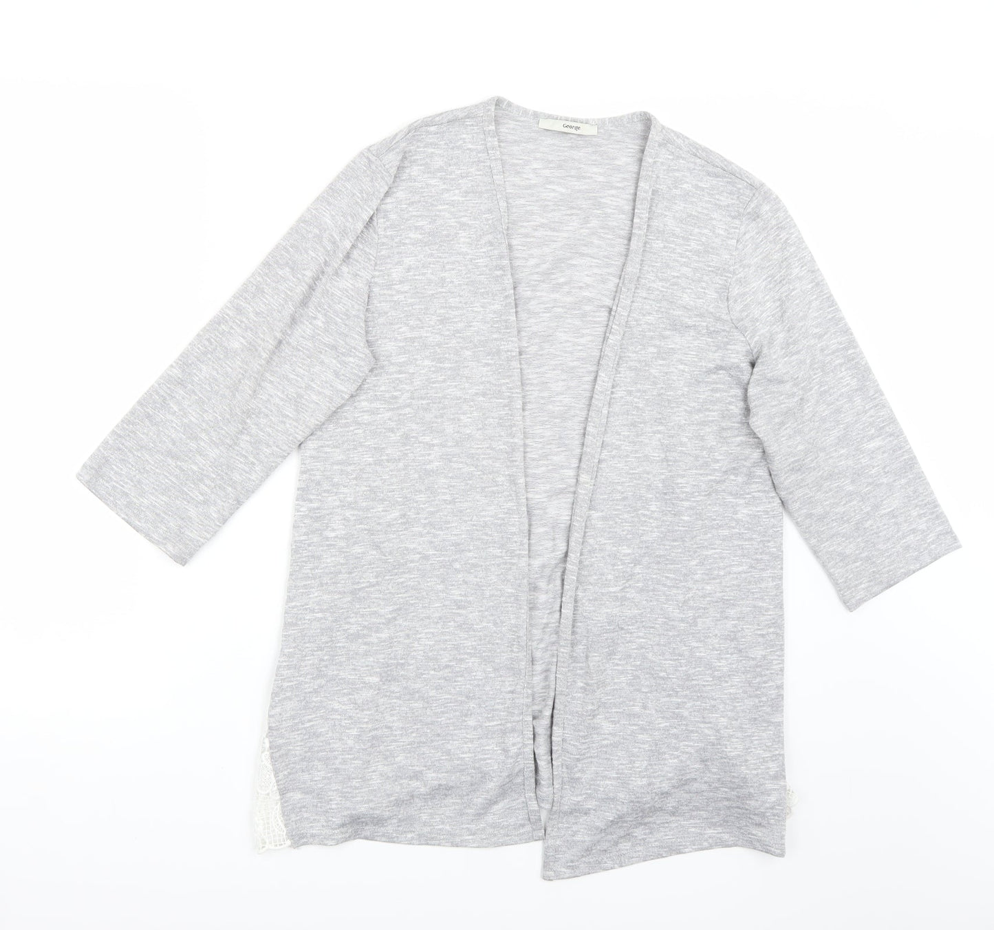 George Womens Grey   Cardigan Jumper Size 14