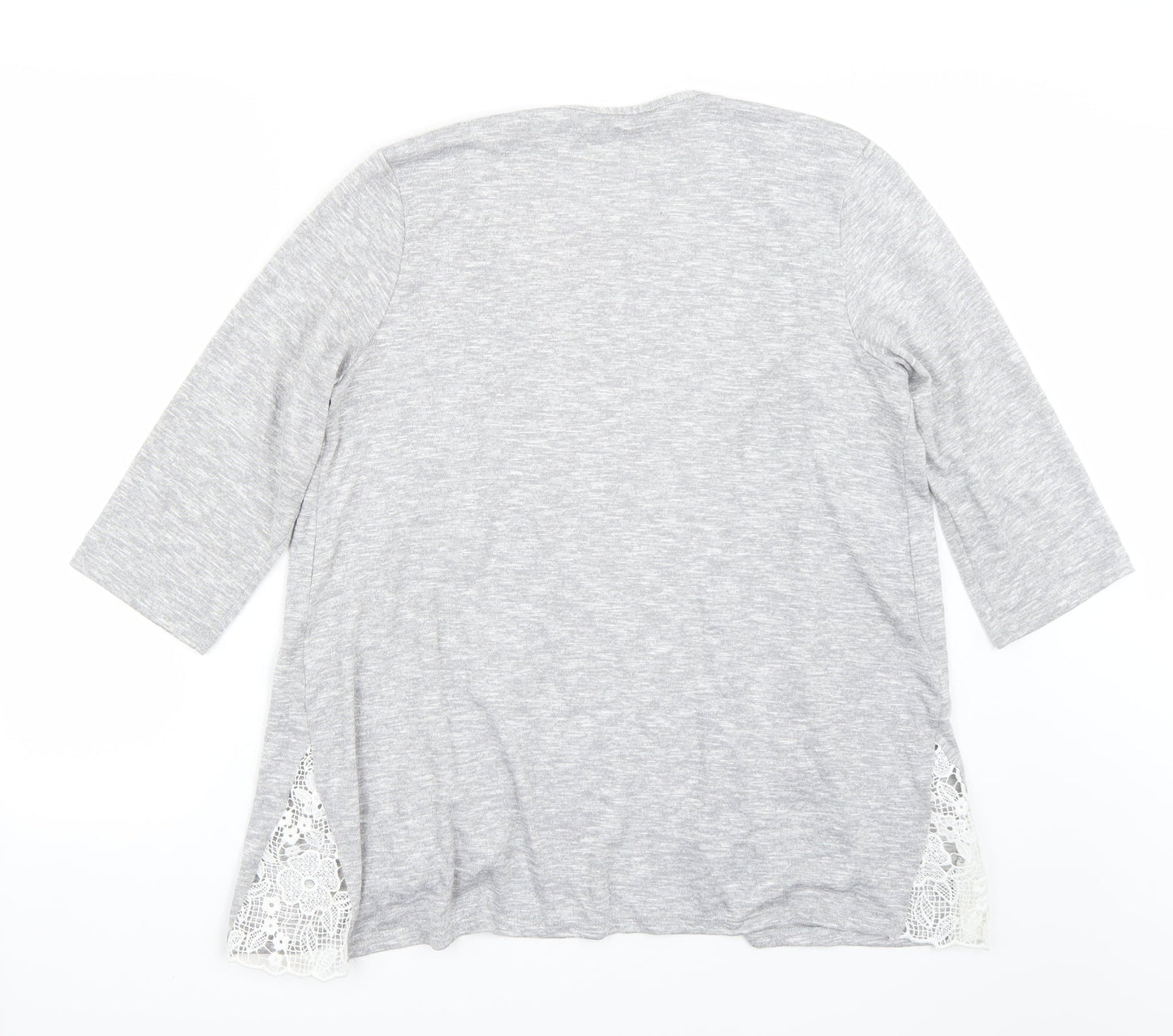 George Womens Grey   Cardigan Jumper Size 14