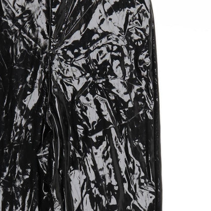 Missguided Womens Black   Trousers  Size 10 L27 in