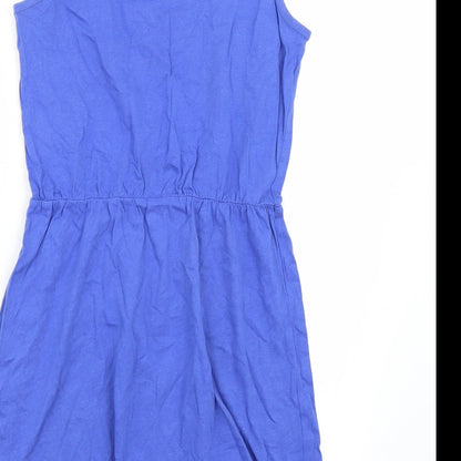 Easy Womens Blue   A-Line  Size 10