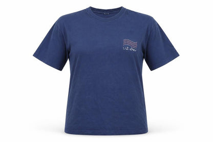 Hane tops Womens Blue   Basic T-Shirt Size XL