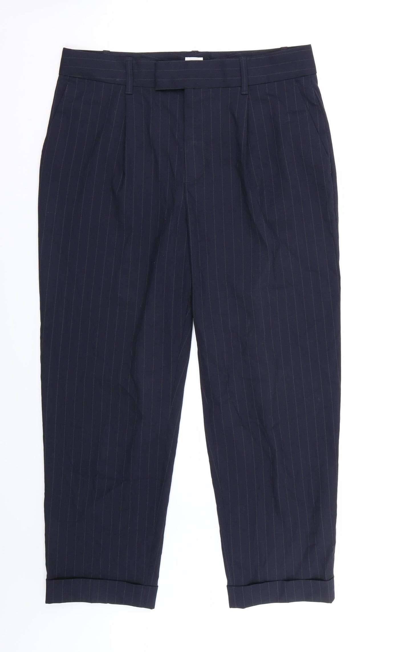 Womens UK Size 10 Gap Regular Fit  Blue Trousers
