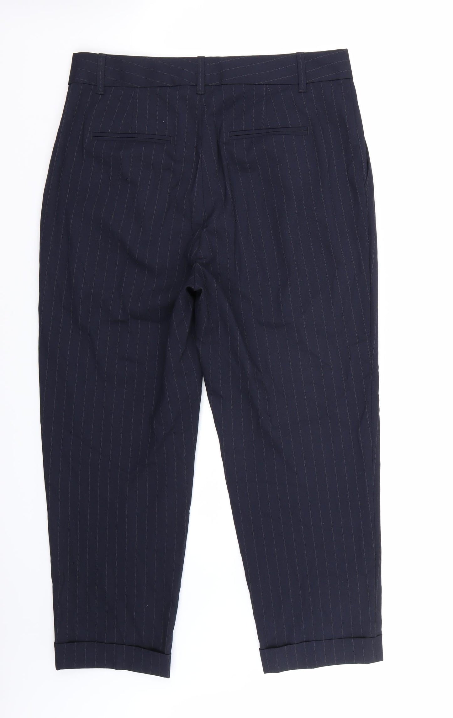 Womens UK Size 10 Gap Regular Fit  Blue Trousers