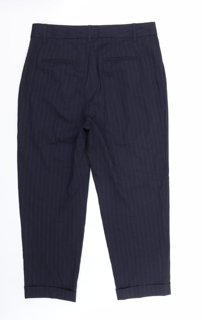 Womens UK Size 10 Gap Regular Fit  Blue Trousers