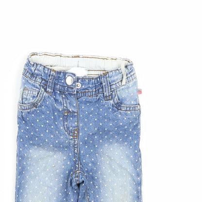 Ergee Girls Blue   Capri Jeans Size 9-12 Months