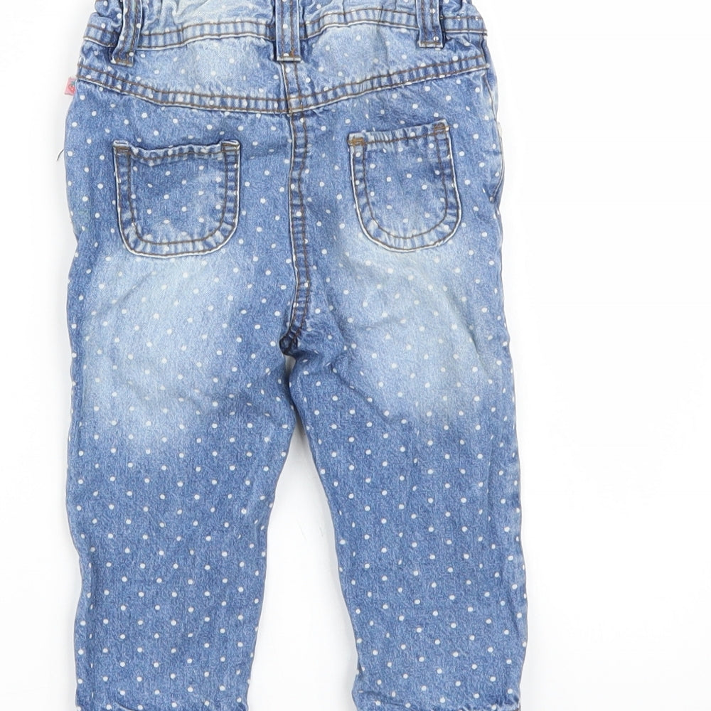 Ergee Girls Blue   Capri Jeans Size 9-12 Months
