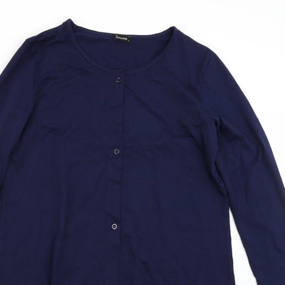 Sunnyme Womens Blue  Rayon T-Shirt Dress  Size XL