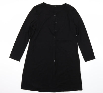Sunnyme Womens Black  Rayon A-Line  Size XL