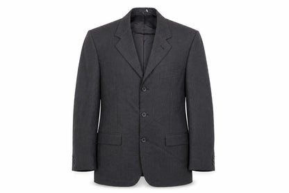 Mens UK Size 38 Preworn Regular Grey Suit Jacket