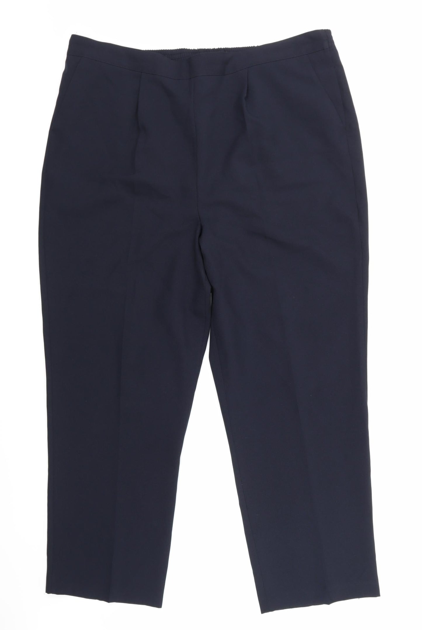 Womens UK Size 20 Bonmarché Regular Fit  Blue Trousers