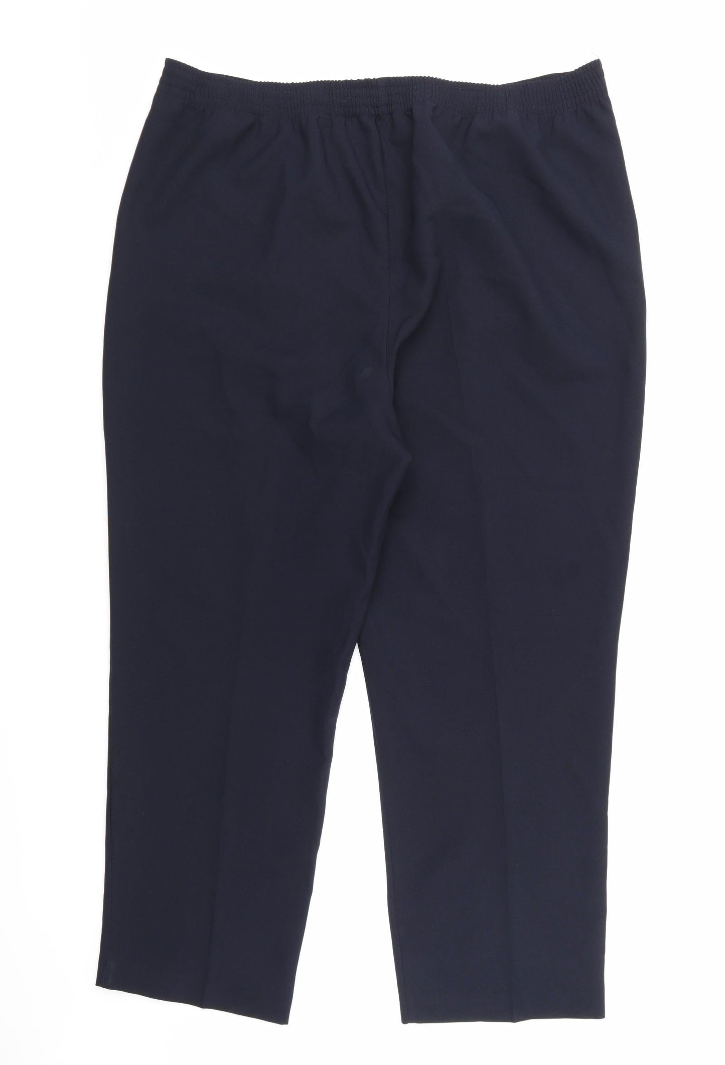 Womens UK Size 20 Bonmarché Regular Fit  Blue Trousers