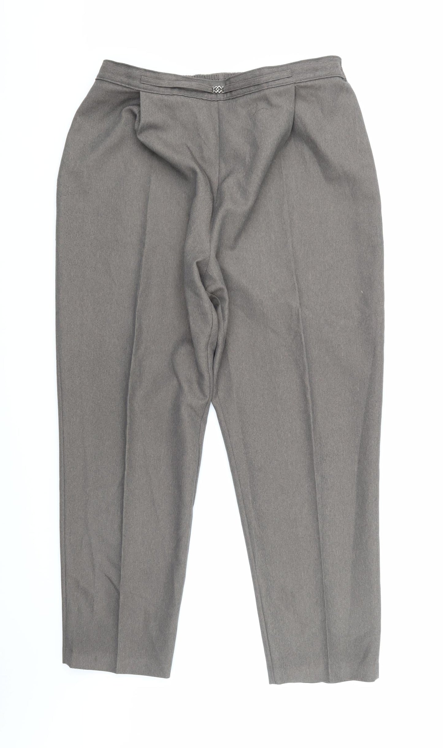 Womens UK Size 18 Berkertex Regular Fit  Brown Trousers