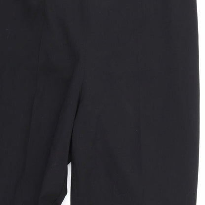 Womens UK Size 40 in Marks and Spencer Regular Fit  Black Trousers