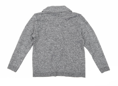 Pure & Natural Womens Grey  Knit Pullover Jumper Size L