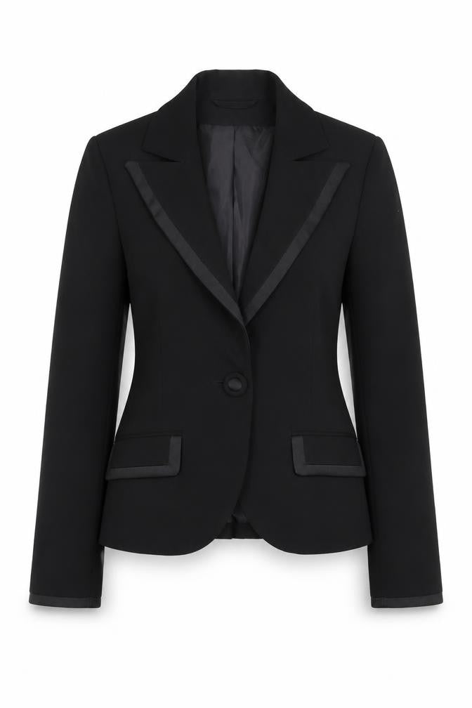 Womens UK Size 8 Dorothy Perkins Regular Black Blazer