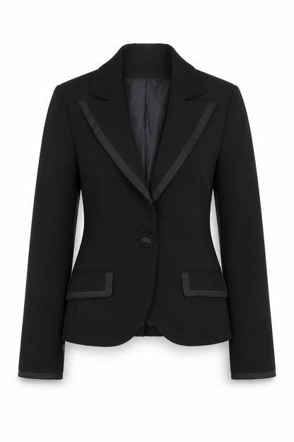 Womens UK Size 8 Dorothy Perkins Regular Black Blazer