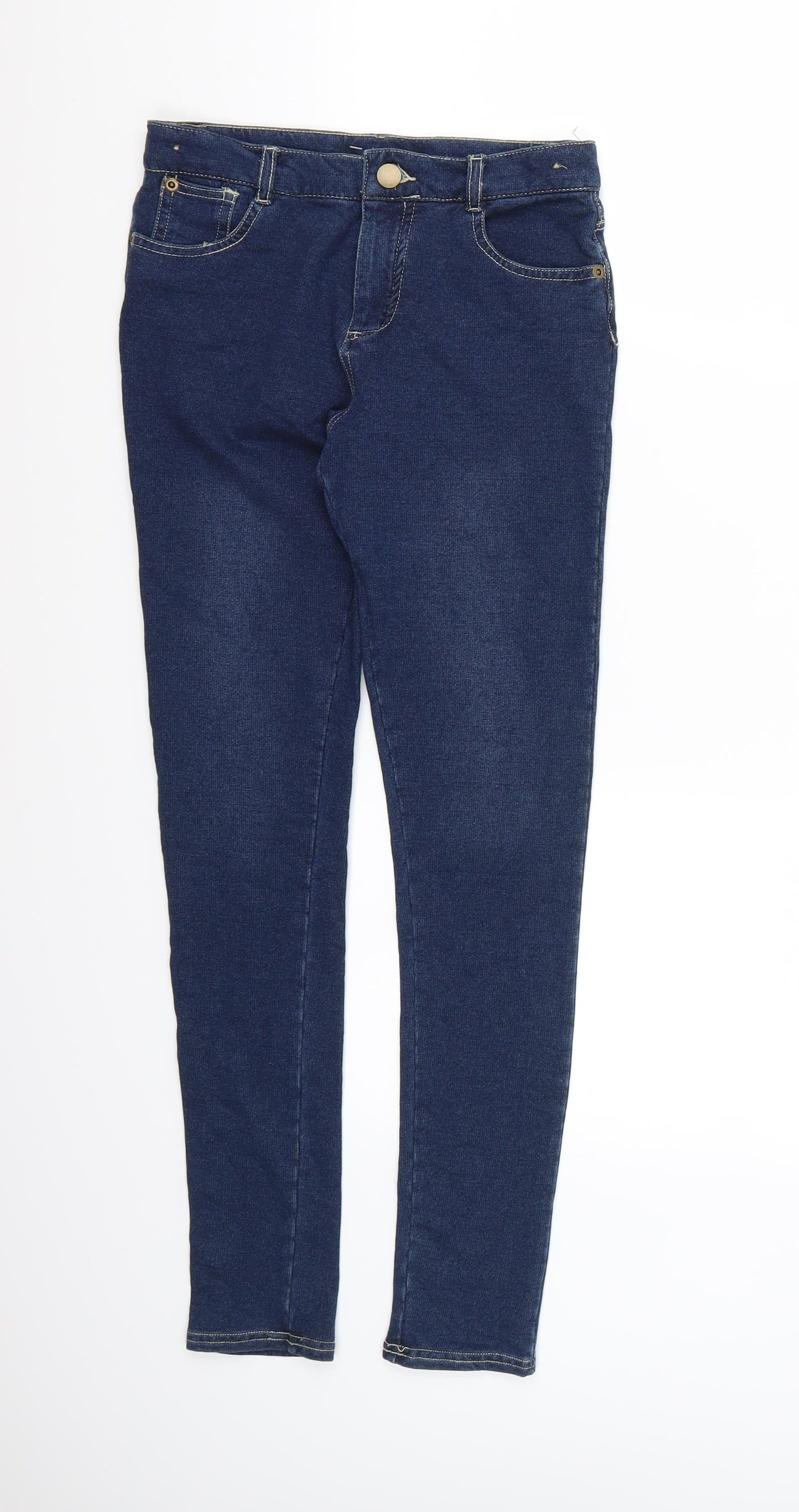 Matalan Girls Blue  Denim Jegging Jeans Size 11 Years