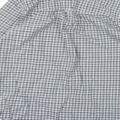 Mens UK Size L john kewis Blue  Button-Up Long Sleeve Casual Shirt