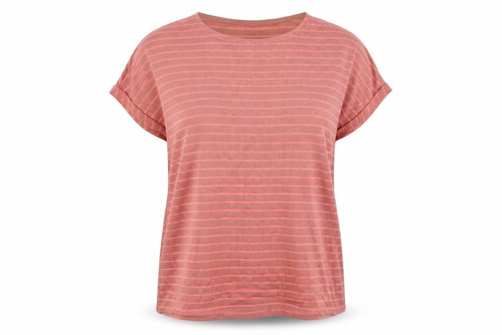 Womens UK Size XL Vera Moda Brown Basic T-Shirt