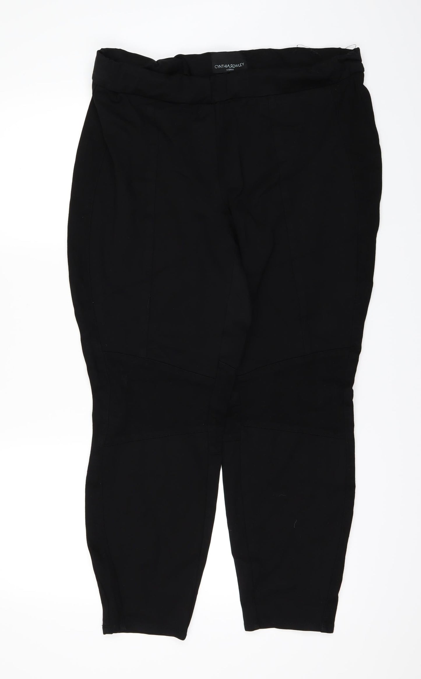 Cynthia Rowley Womens Black   Trousers  Size 18 L25 in
