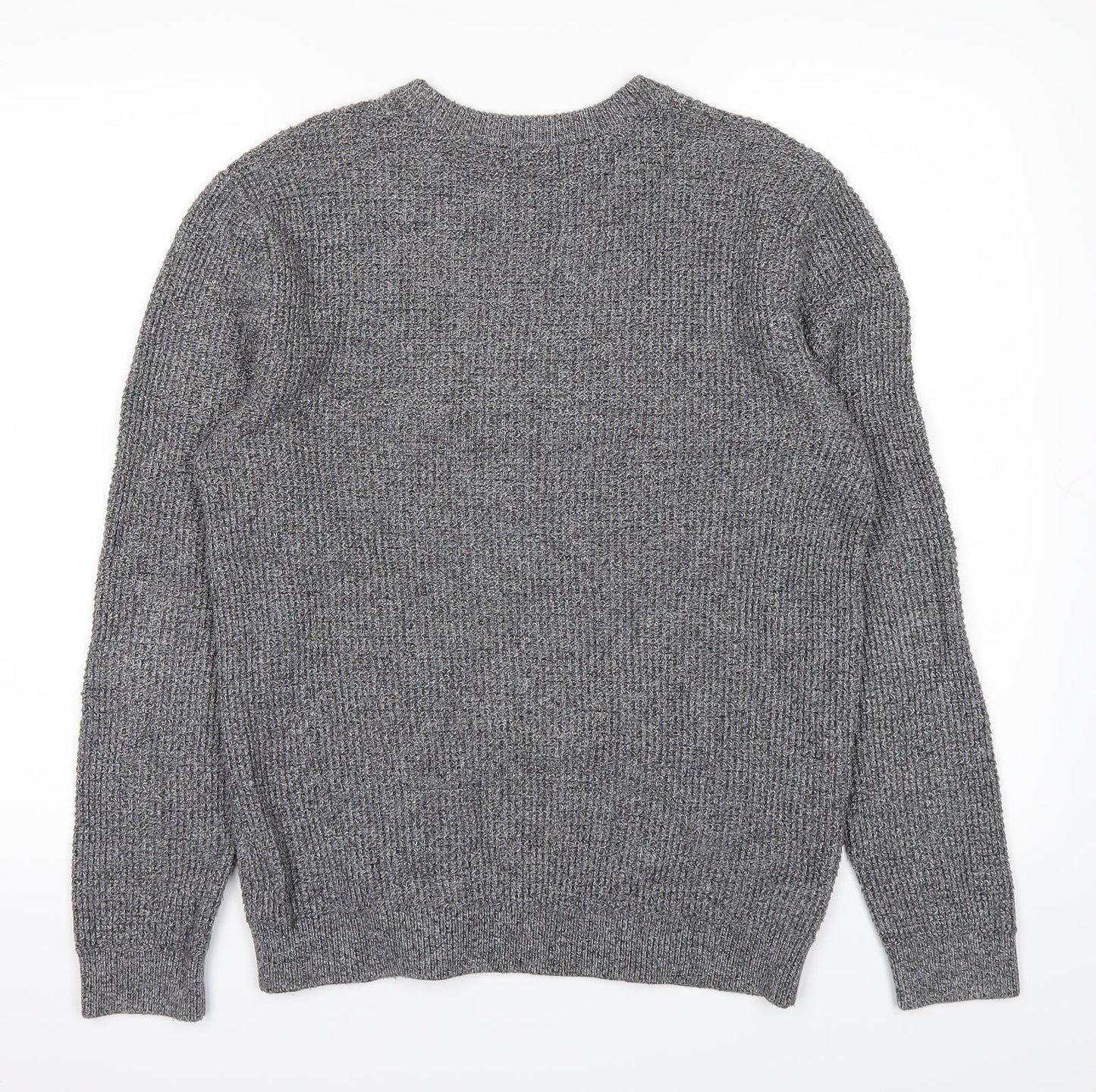H&M Mens Grey   Pullover Jumper Size M