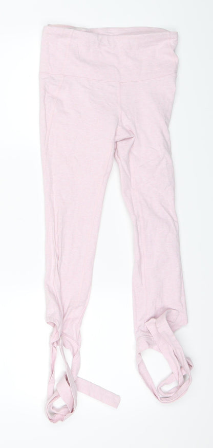 Womens UK Size XS Gap  Jogger Pink Leggings