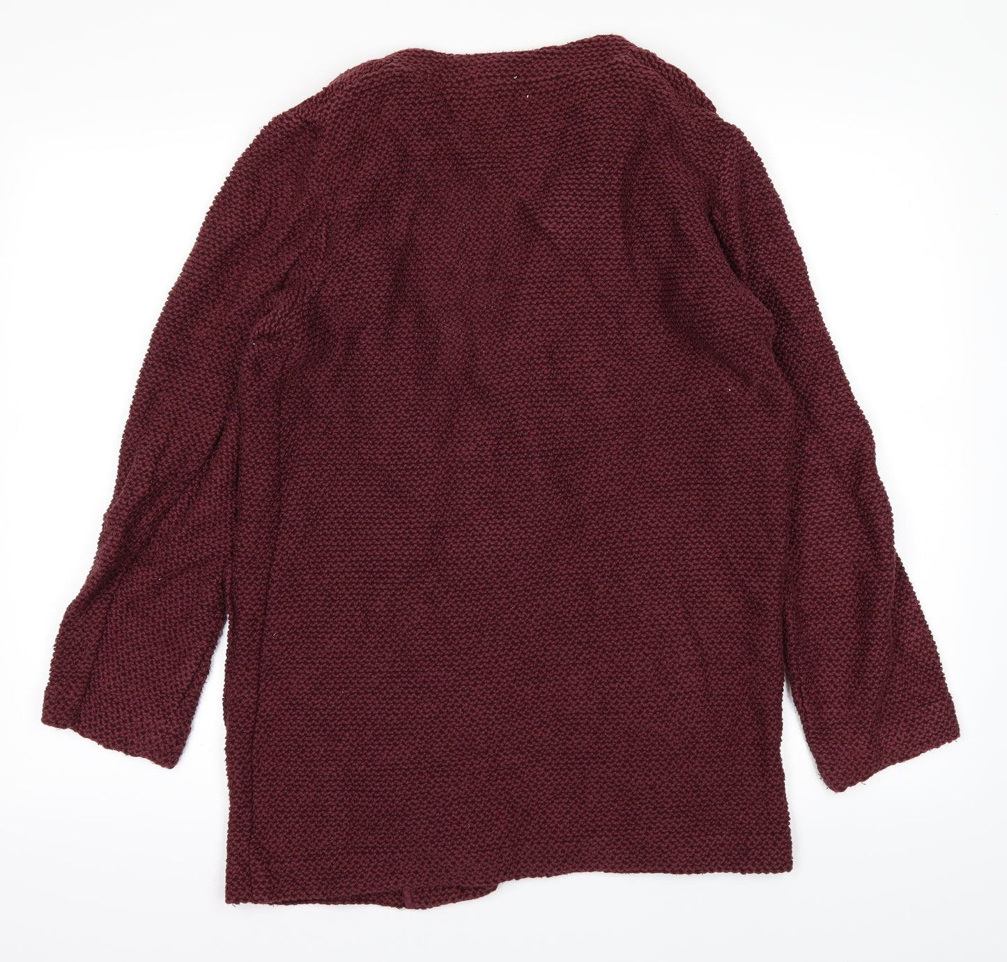 New Look Womens Red   Cardigan Jumper Size 10