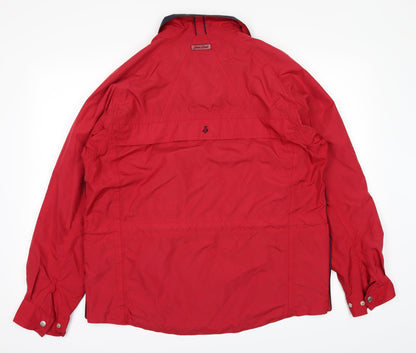Green Lamb Womens Red   Rain Coat Coat Size M