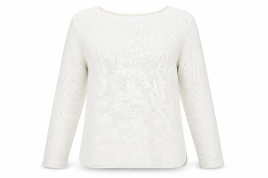 Preworn Womens White   Pullover Jumper Size M