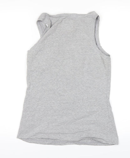 boux Womens Grey   Basic Tank Size 12