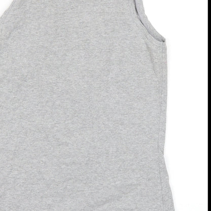 boux Womens Grey   Basic Tank Size 12