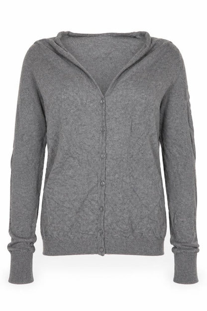 Primark Womens Grey   Cardigan Jumper Size 8