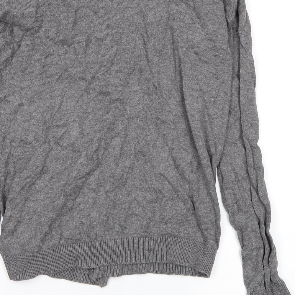 Primark Womens Grey   Cardigan Jumper Size 8