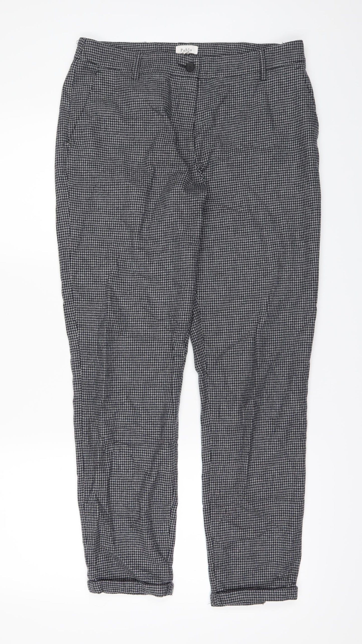 Pablo Womens Green   Trousers  Size 8 L27 in
