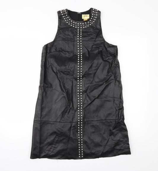 H&M Womens Black   A-Line  Size 10