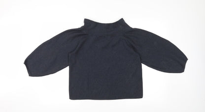 Back view of H&M women’s grey jumper, size L