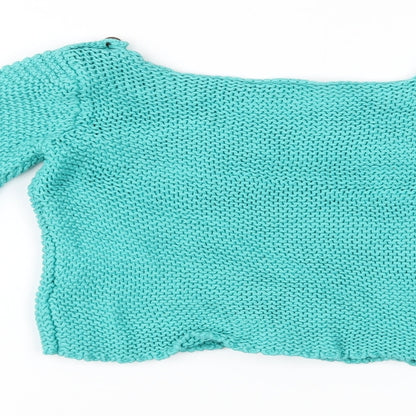 Strawberry Faire Girls Blue   Pullover Jumper Size 6 Years