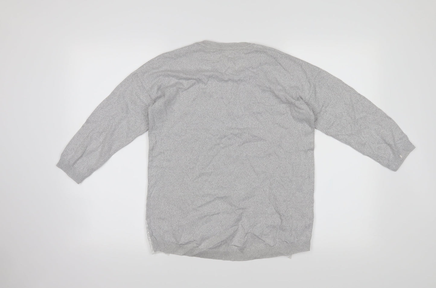 TU Womens Grey   Pullover Jumper Size 10