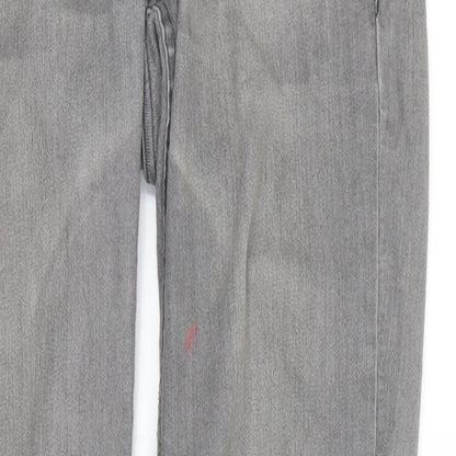 Womens UK Size 6 H&M Extra-Slim Fit Mom Grey Jeans
