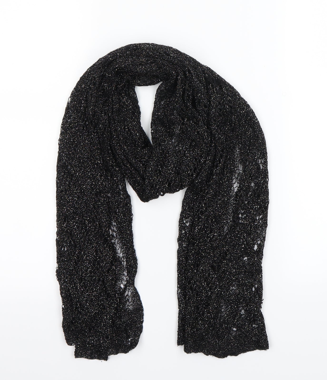 Preworn  Black    Scarf