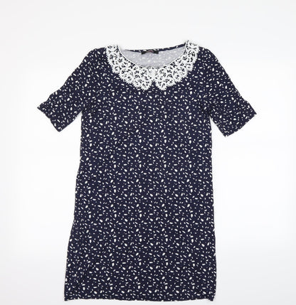 George Womens Blue Polka Dot  Bodycon  Size 8