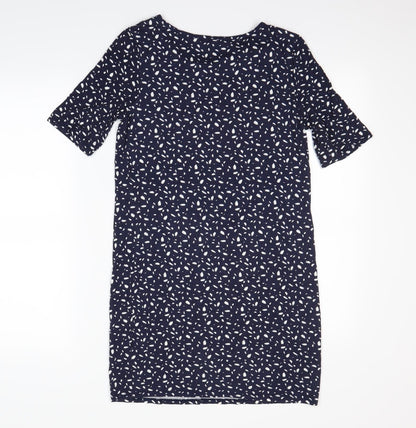 George Womens Blue Polka Dot  Bodycon  Size 8