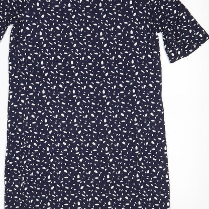 George Womens Blue Polka Dot  Bodycon  Size 8