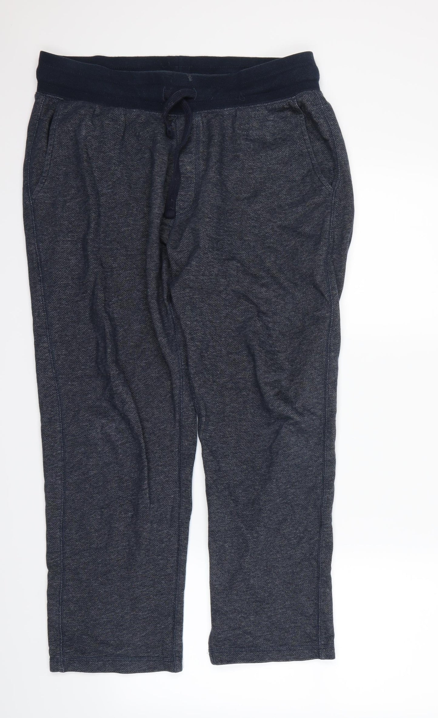 Womens UK Size M M&S Regular Fit Jegging Blue Trousers
