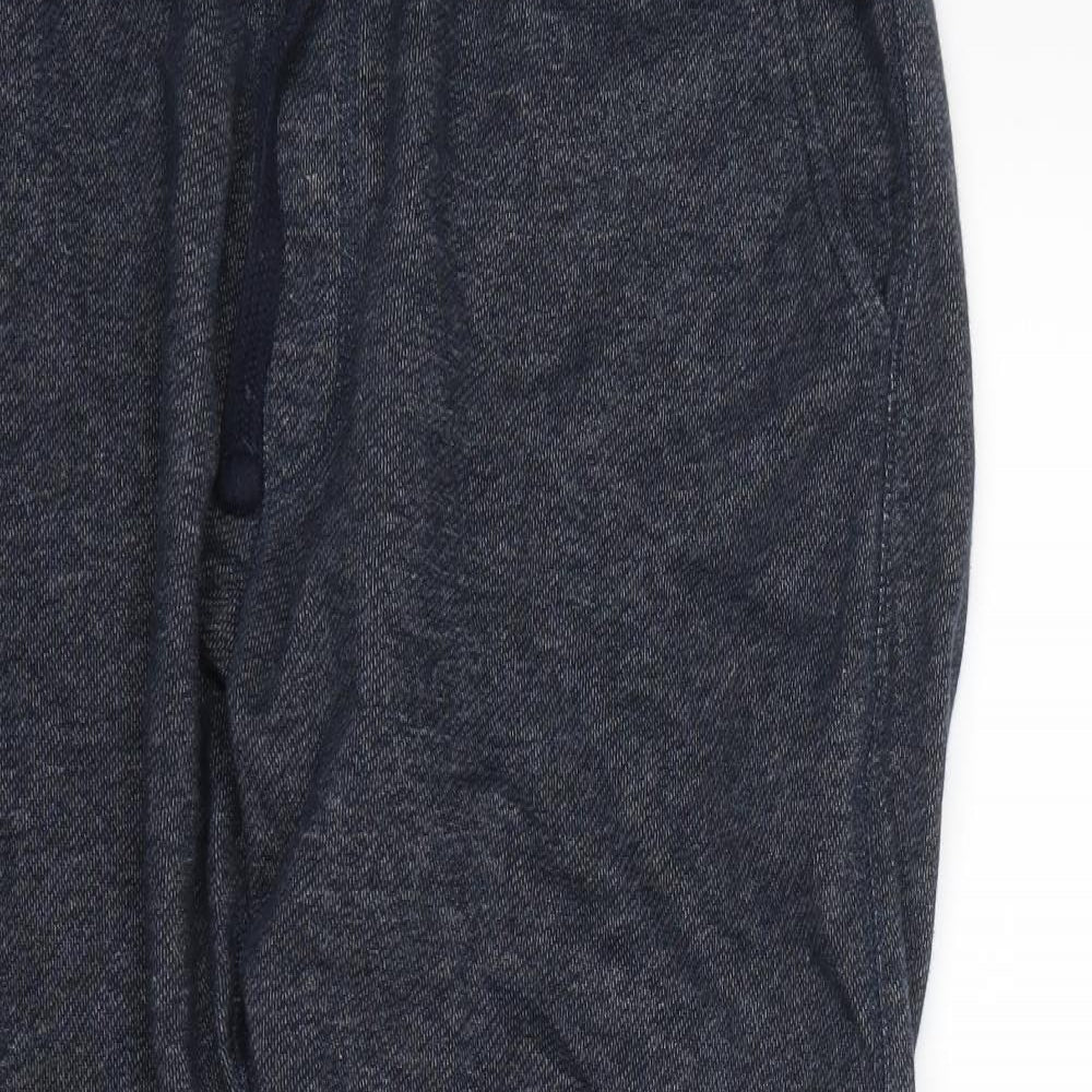 Womens UK Size M M&S Regular Fit Jegging Blue Trousers